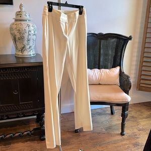 White House black market ivory white pants!